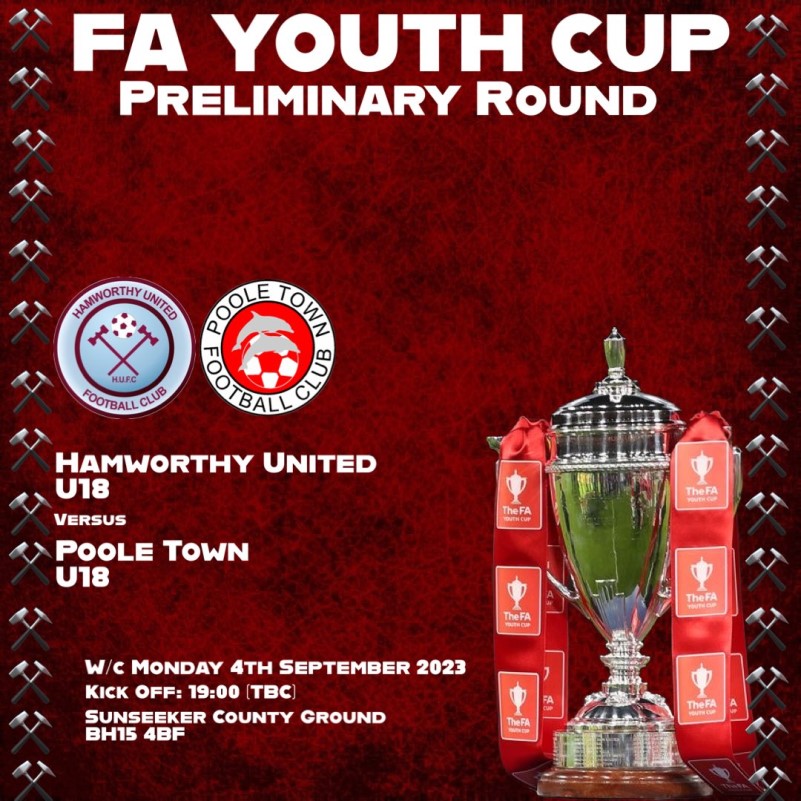 Hamworthy United FC, FA YOUTH CUP DRAW